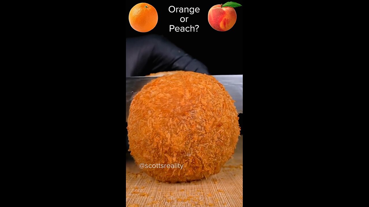 what's inside Orange 🍊 or peach 🍑