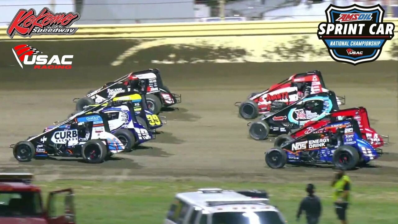USAC Sprint Car Smackdown Thursday At Kokomo Speedway (8/21/2025)