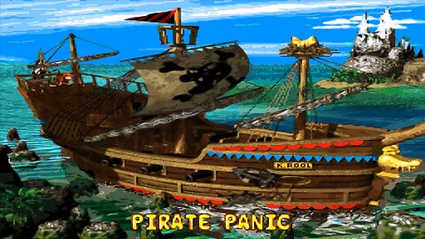 DONKEY KONG COUNTRY 2™ : DIDDY'S KONG QUEST™ / ACT 1. GANGPLANK GALLEON / A1#1. PIRATE PANIC! DK