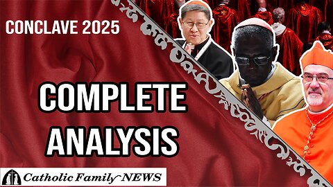 The 2025 Conclave | (Complete Analysis)