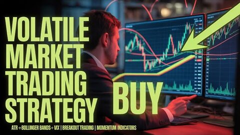 Volatile Market Trading Strategy | ATR+Bollinger Bands+VIX | Breakout Trading | Momentum Indicators