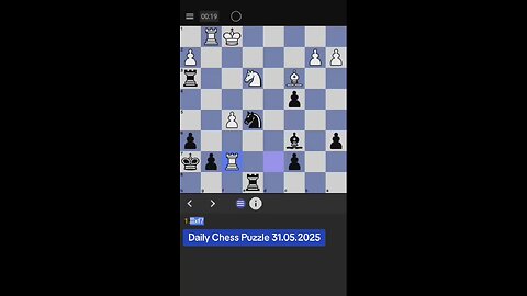 Daily Chess Puzzle 31.05.2025