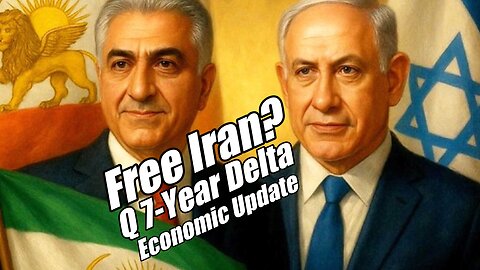 Free Iran? Q 7-Year Delta. Economic Update. B2T Show, Jun 18, 2025