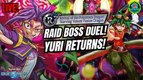 THE DEADLY YURI RETURNS! - Raid Boss Duel - Yu-Gi-Oh! Duel Links #yugioh #live #predaplant