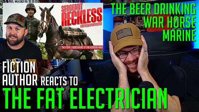 THE FAT ELECTRICIAN: Sergeant Reckless - The Beer Drinking War Horse Marine | Fiction Author Reacts
