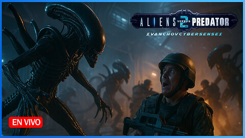 🔴 YAUTJA VS XENOMORFO [ Episodio 9] IvanchoVCyberSensei - LIVESTREAM / ALIENS VERSUS PREDATOR 2