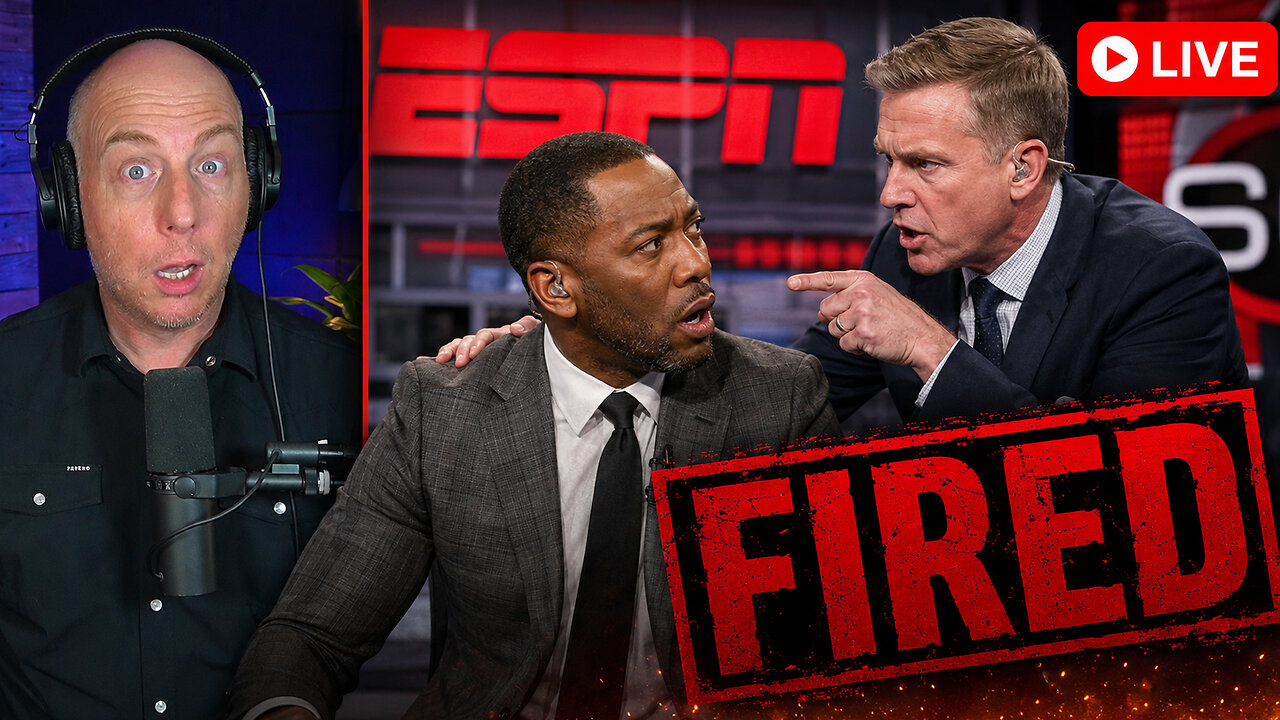🔴 ESPN Fired Ryan Clark For Charlie Kirk Comments?!