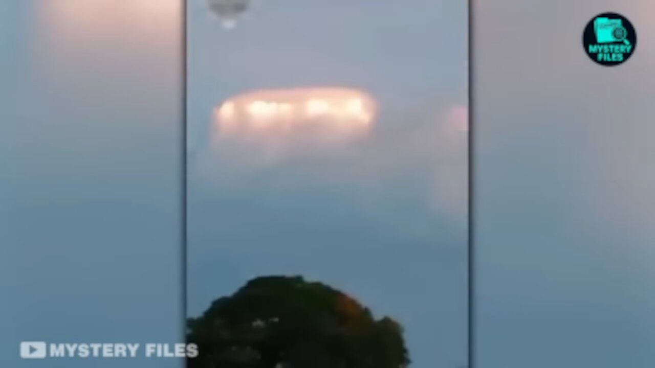 UFO Hides in Cloud in Texas