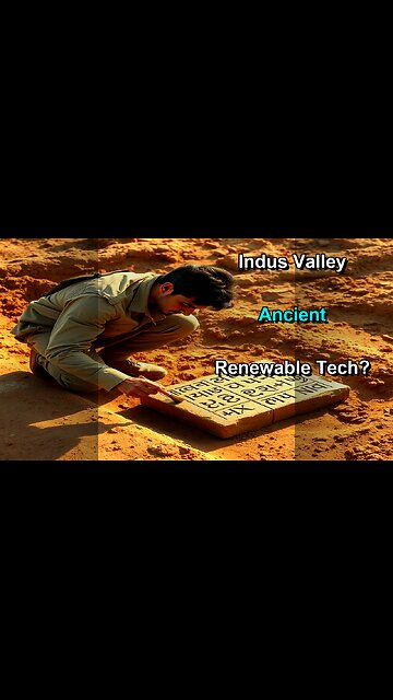 Indus Valley: Lost Tech of Renewables?
