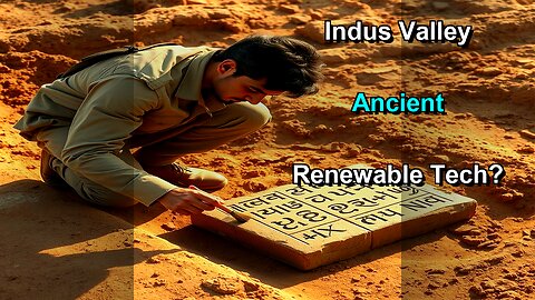 Indus Valley: Lost Tech of Renewables?