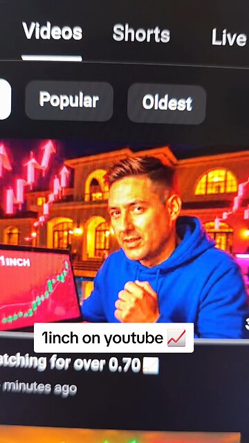 1inch on youtube 📈
