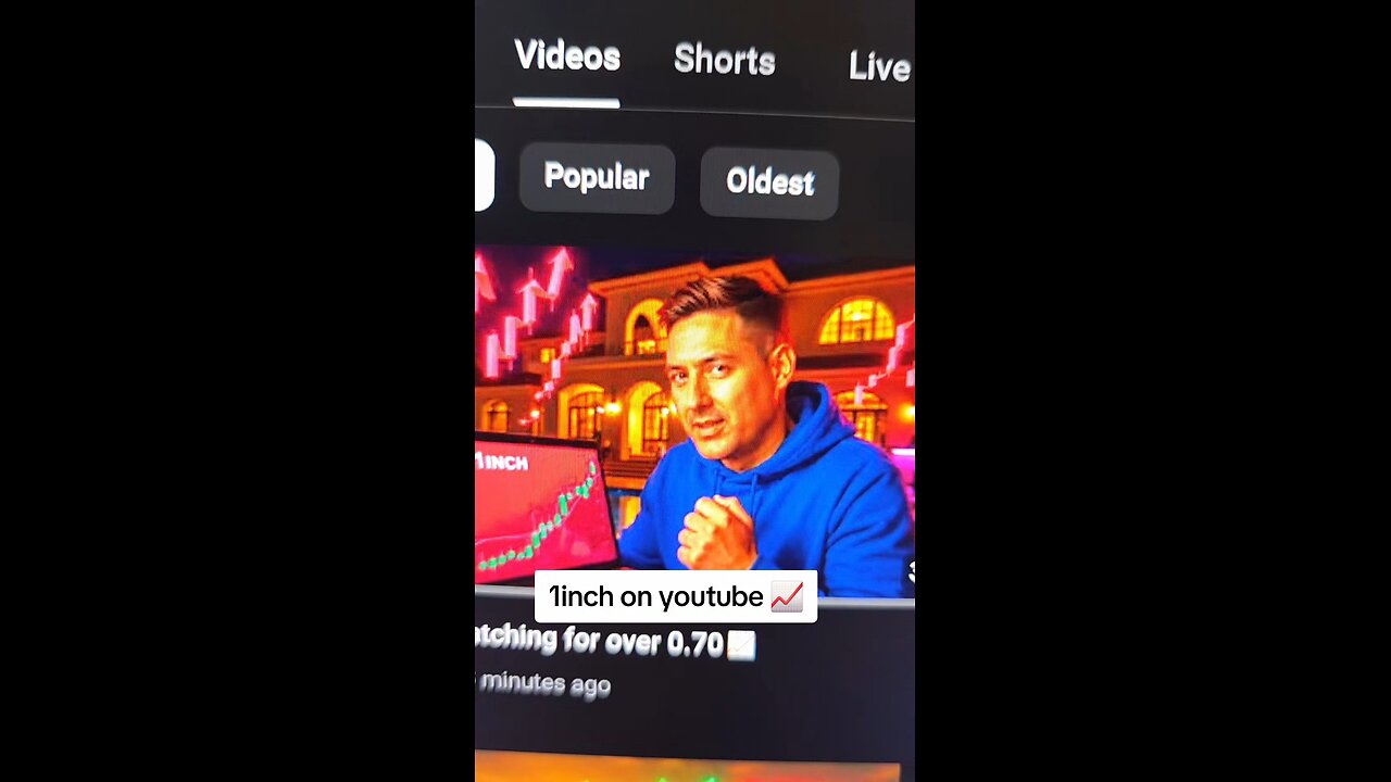 1inch on youtube 📈