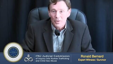 Whistleblower Ronald Bernard Speaks At ITNJ On Human Trafficking & Child Sex Abuse