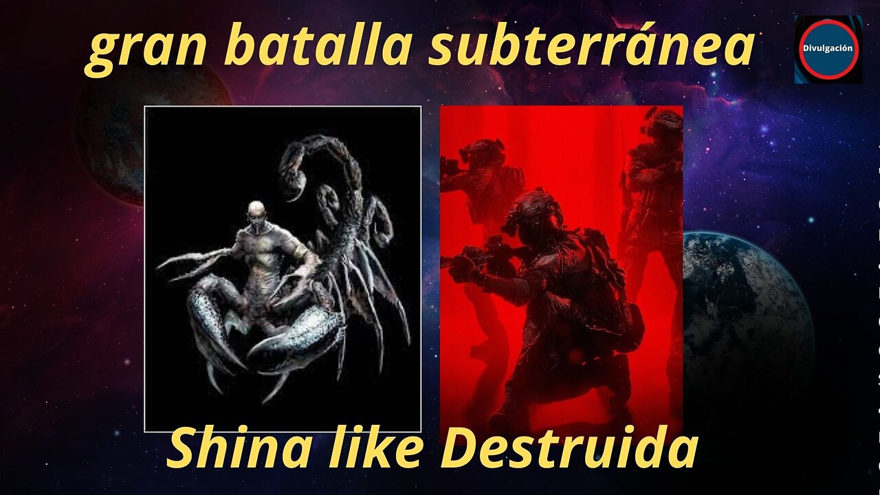GRAN BATALLA SUBTERRANEA SHINA LIKE DESTRUIDA
