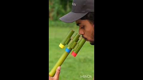 Diy jamboo creation with new three colour balloone Slingshot