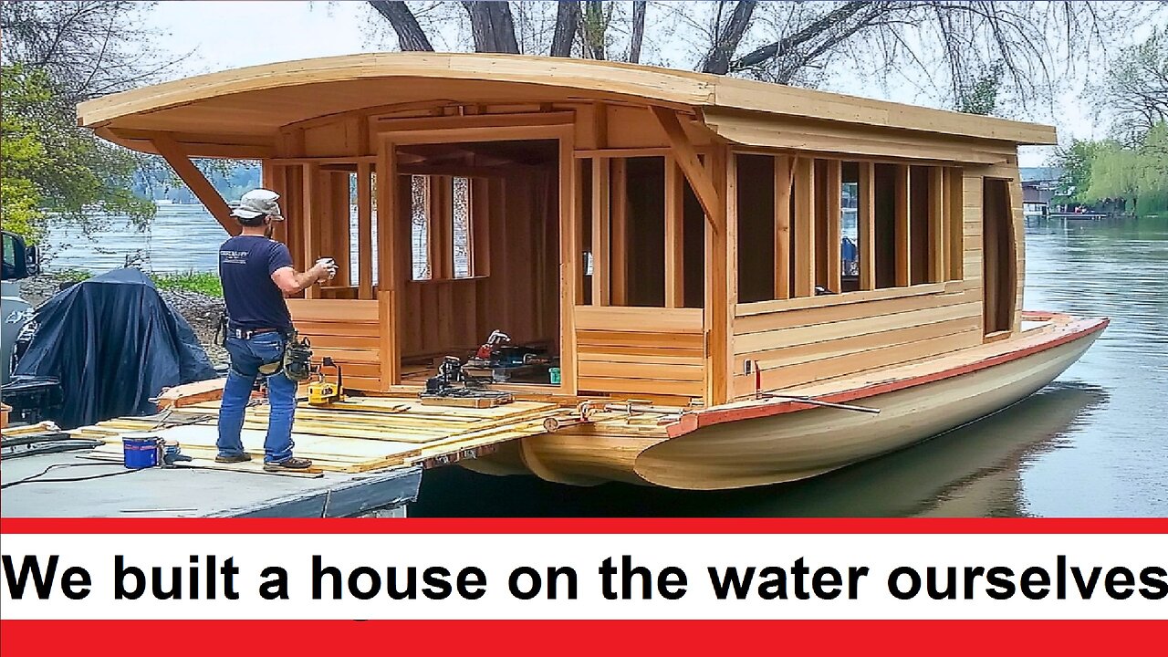 We built a house on the water ourselves and we live there