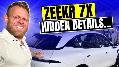 Why I've ordered this EV: Zeekr 7X full walk-around and specifications