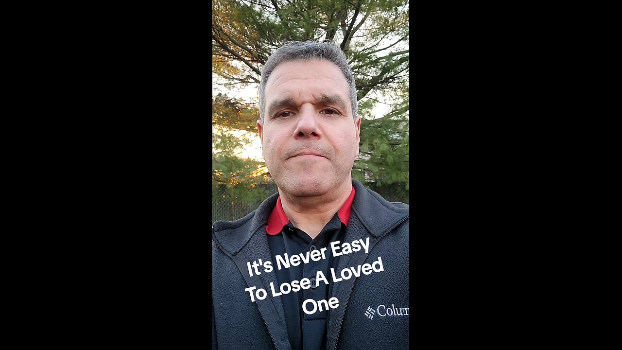 it's never easy to lose a loved one