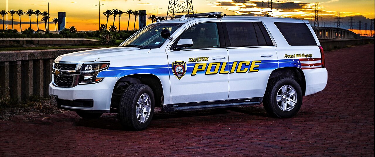 Scanner Action From GALVESTON TEXAS TONIGHT