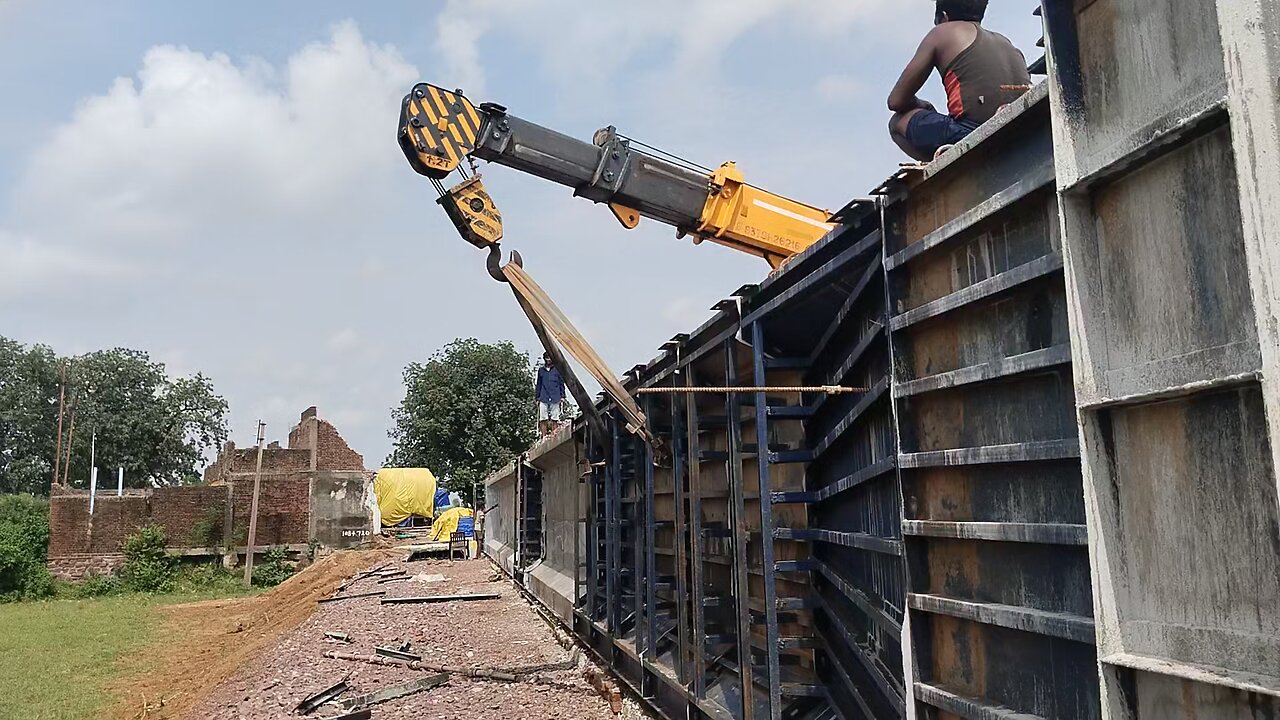 PSC girder De-shuttring