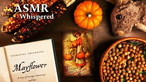 ASMR | The History of Thanksgiving 🍁 | Whispered & Relaxing