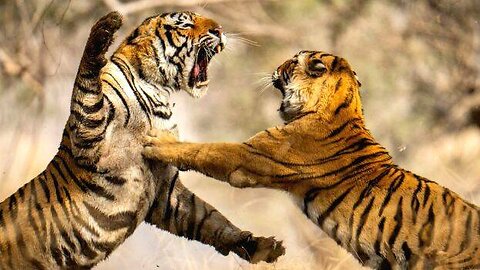 ⚠️ GRAPHIC | 🐅💥 Bloodbath in the Jungle 🩸 | Tiger Ripped Apart in Savage 4K Fight! 😱🎥