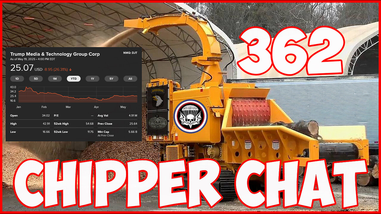 🔴Pam Bondi Sold $1 Million of TMTG Shares on Liberation Day | Chipper Chat 362