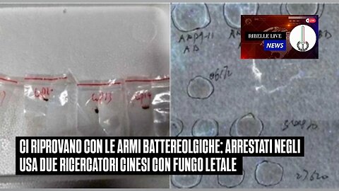 CI RIPROVANO CON LE ARMI BATTEREOLGICHE: ARRESTATI NEGLI USA DUE RICERCATORI CINESI CON FUNGO LETALE