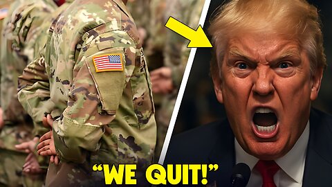 MASS WALKOUT: 50000 Troops QUIT After Trump’s Iran Bombing!