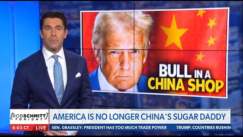 Rob Schmitt: America is no longer China's sugar daddy