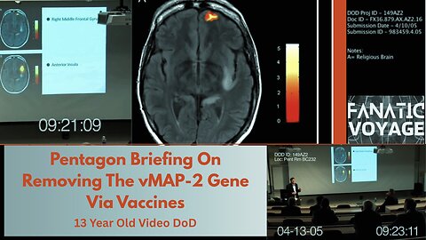 Pentagon Briefing On Removing The vMAP-2 'God Gene' Via Vaccines - Video From 2005/DoD Vault