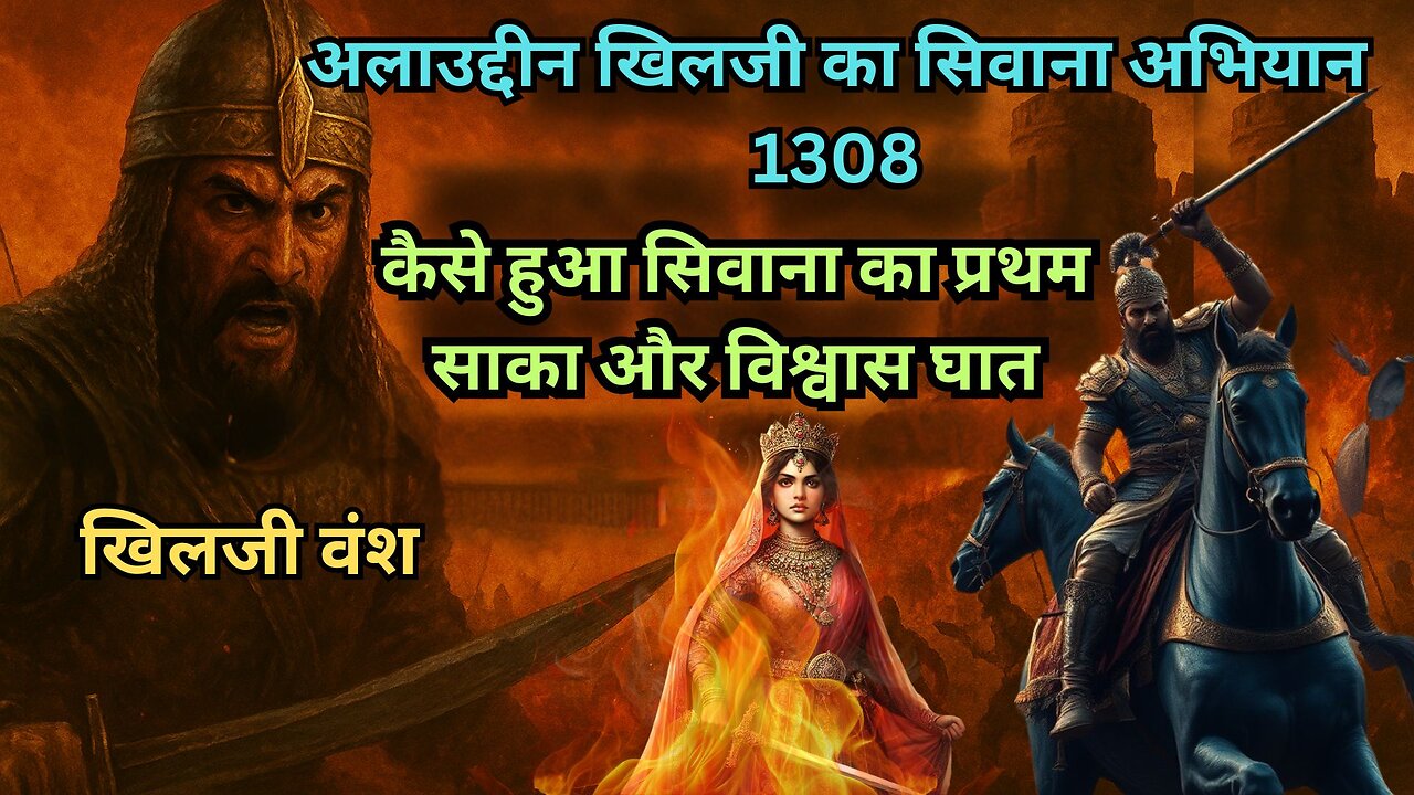 How Alauddin Khilji Captured Siwana Fort | Rajput Resistance vs Khilji Empire | battles