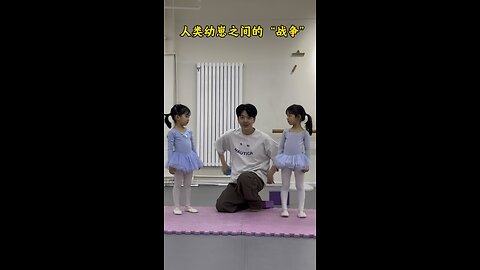 The War Between Cute Kids#funny #dance #fyp #trending #foryou