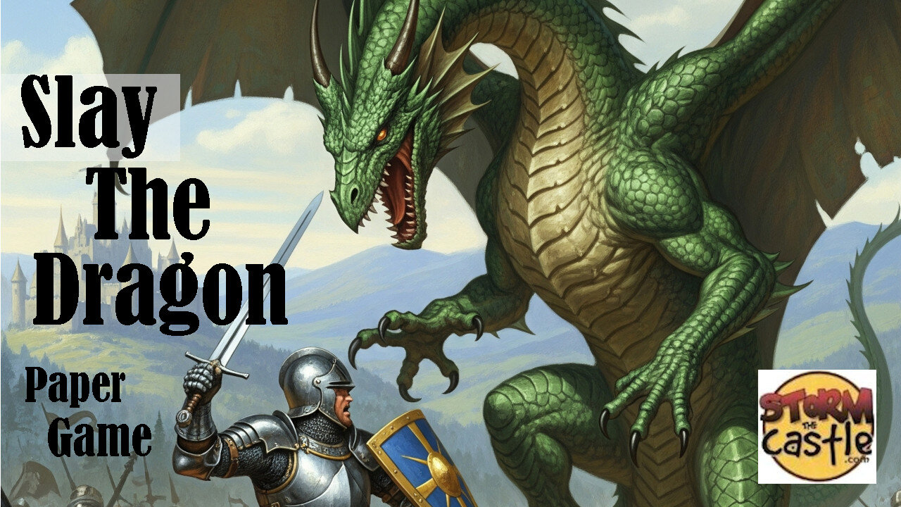 Paper Game: Slay the Dragon