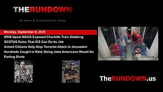 #972 - The Left is Angry That MAGA Exposed Charlotte Train Stabbing