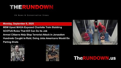 #972 - The Left is Angry That MAGA Exposed Charlotte Train Stabbing