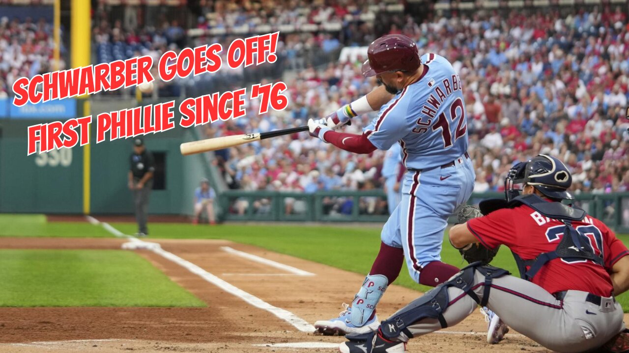Kyle Schwarber GOES OFF: 4 Home Runs vs Braves | MVP Moment?