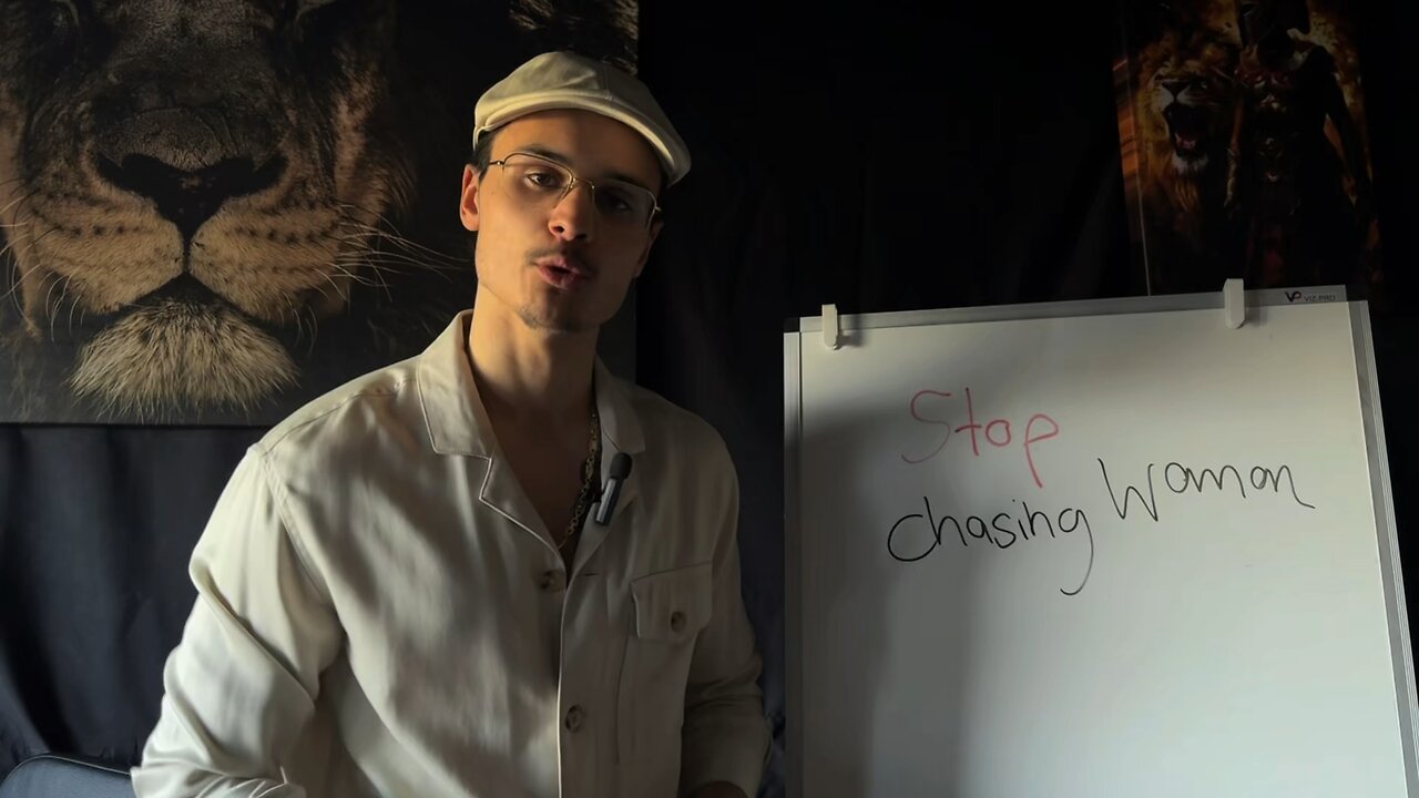 Stop chasing woman.