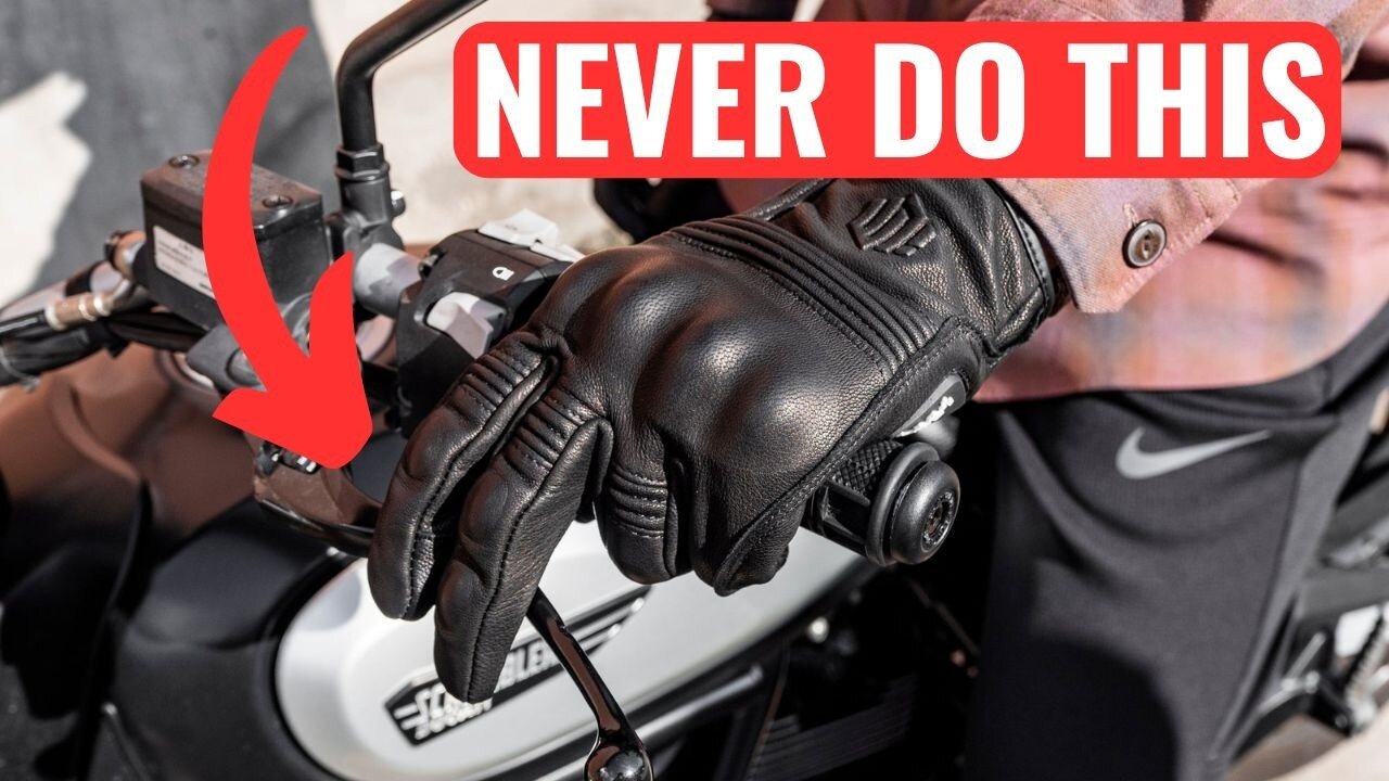 13 Things You Should NEVER Do on a Motorcycle (Big MISTAKE)