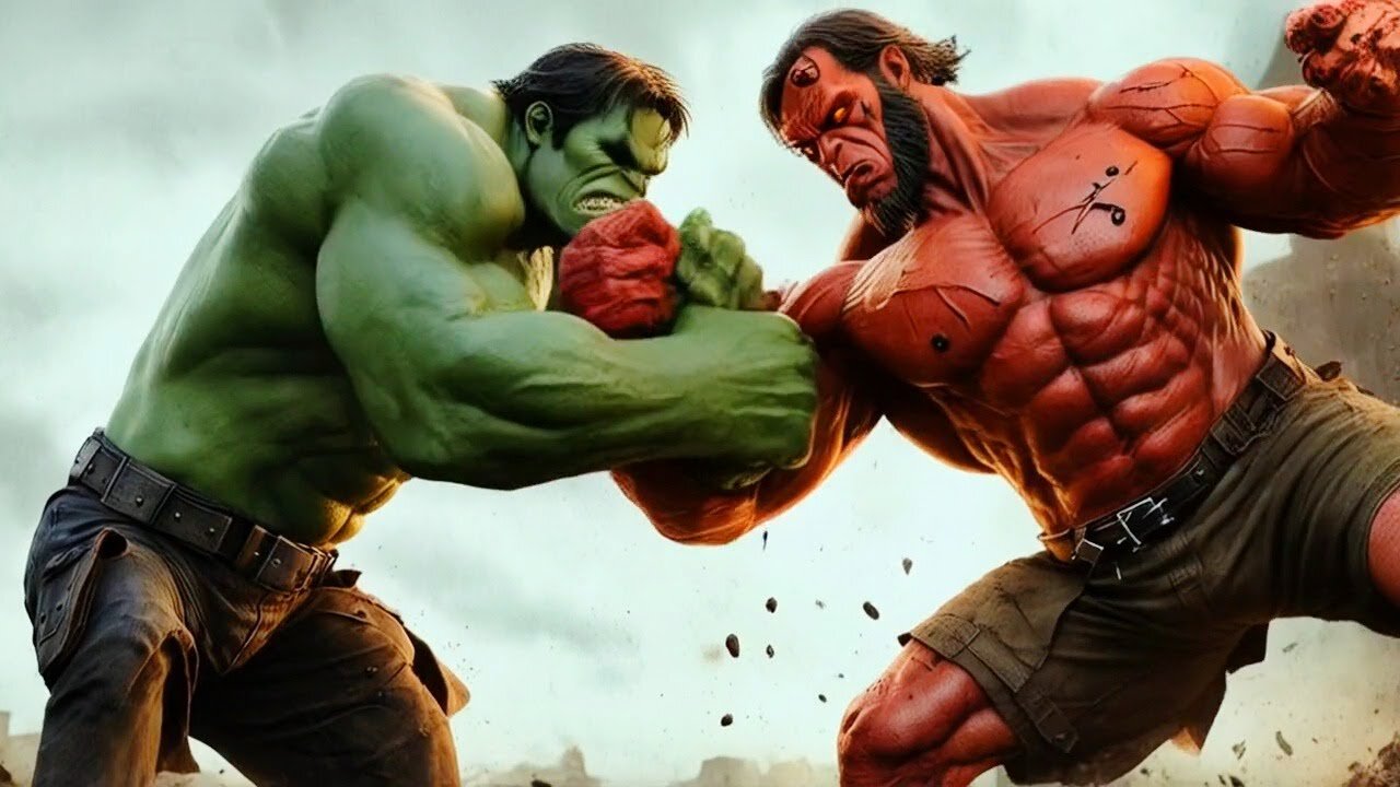 HULK VS HELLBOY 😱 FOR THE FIRST TIME