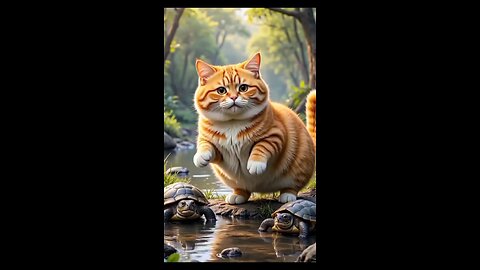 cat eating defrient foods