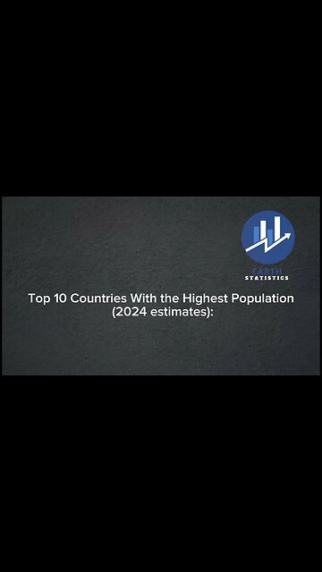 Top 10 Countries With the Highest Population (2024 estimates)...