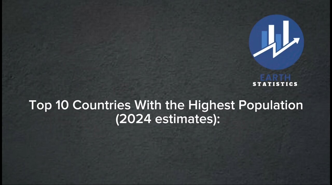 Top 10 Countries With the Highest Population (2024 estimates)...