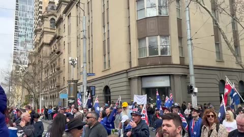 🇦🇺 Live from Australia unites against government rally in Melbourne