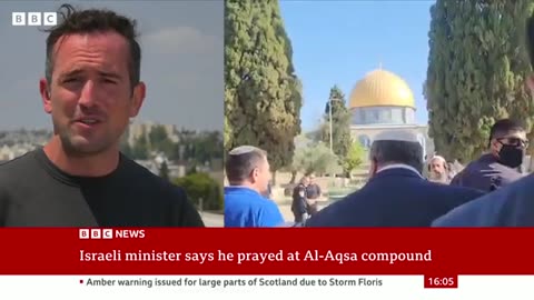 Israeli minister sparks anger by praying at sensitive Jerusalem holy site |