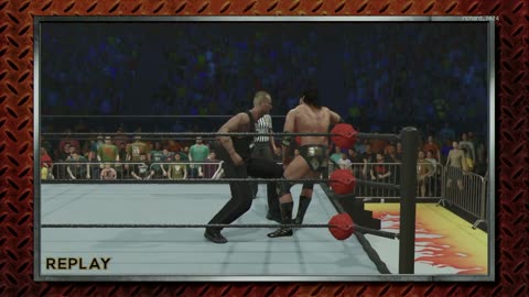 wwe 2k25 269 universe Sandman VS Razor Ramon