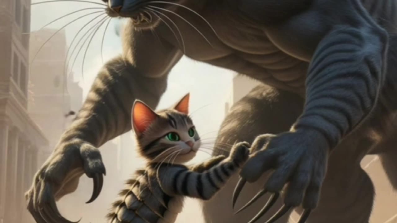 Cat and Scorpion