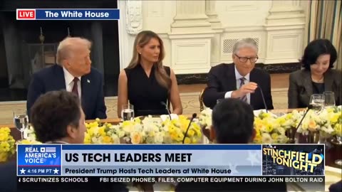 TRUMP bends knee to GATES.
