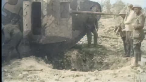 Battle of Arras british tank mk1