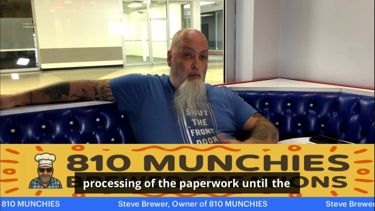 Steve Brewer shares the latest developments on the opening of 810 Munchies.
